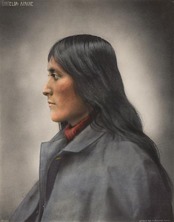 FRANK A. RINEHART (1861-1928) Bartelda - Apache, a pair of portraits.